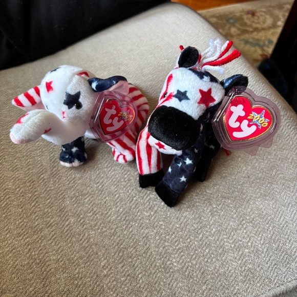 Ty Other - Righty 2000 Lefty 2000 Beanie Babies